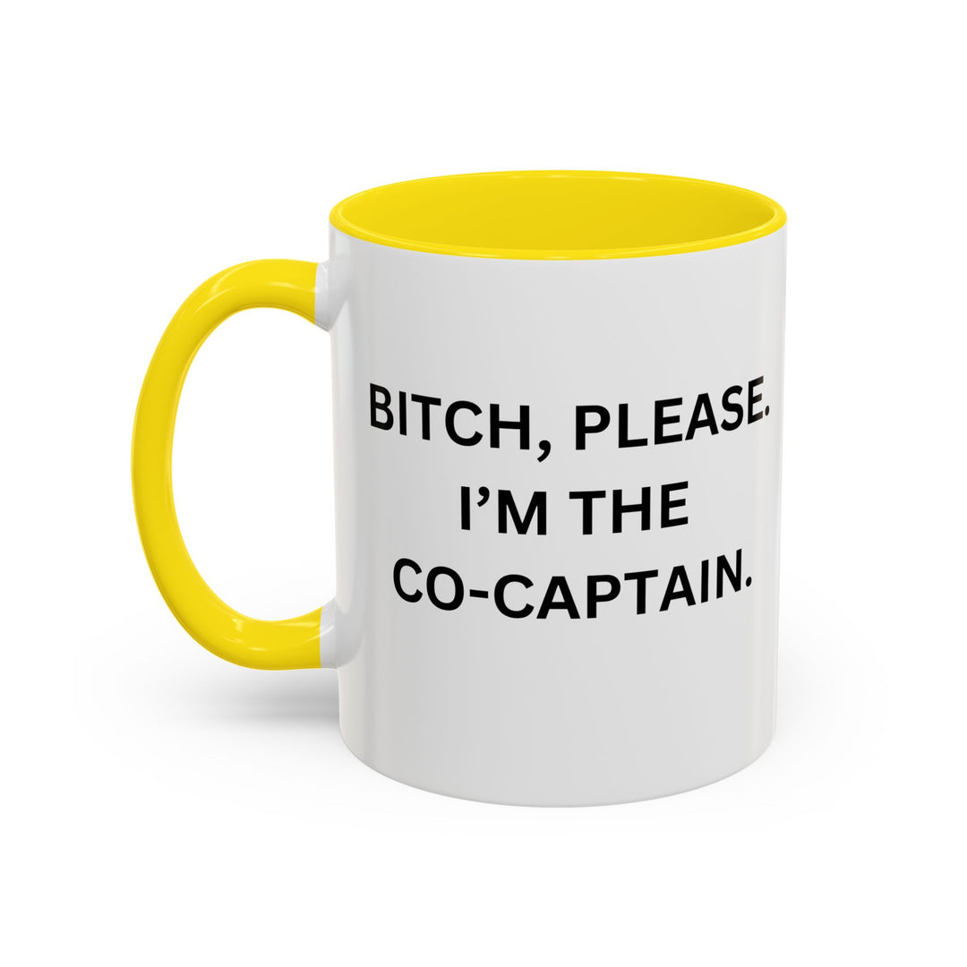 Co-Captain Mug - Funny Tennis/Pickleball CoCaptain Gift
