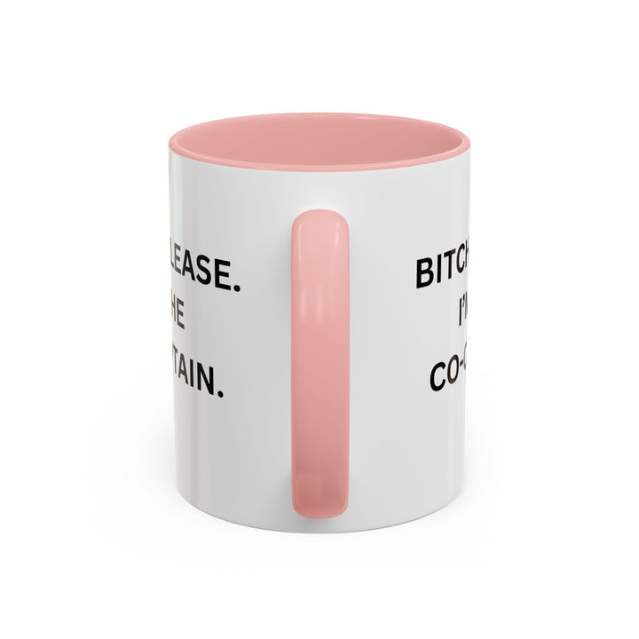 Co-Captain Mug - Funny Tennis/Pickleball CoCaptain Gift