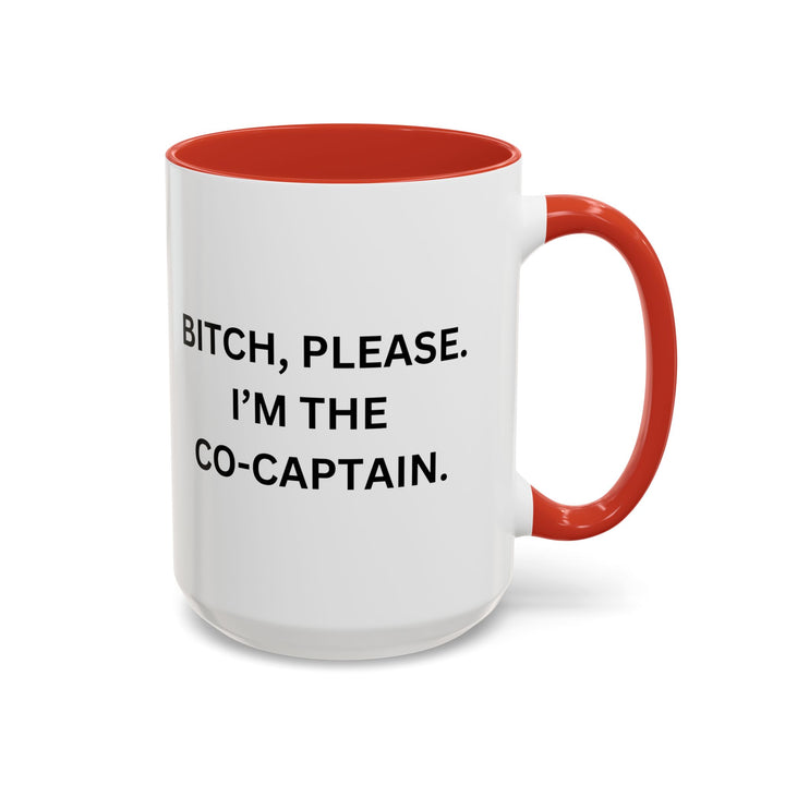 Co-Captain Mug - Funny Tennis/Pickleball CoCaptain Gift