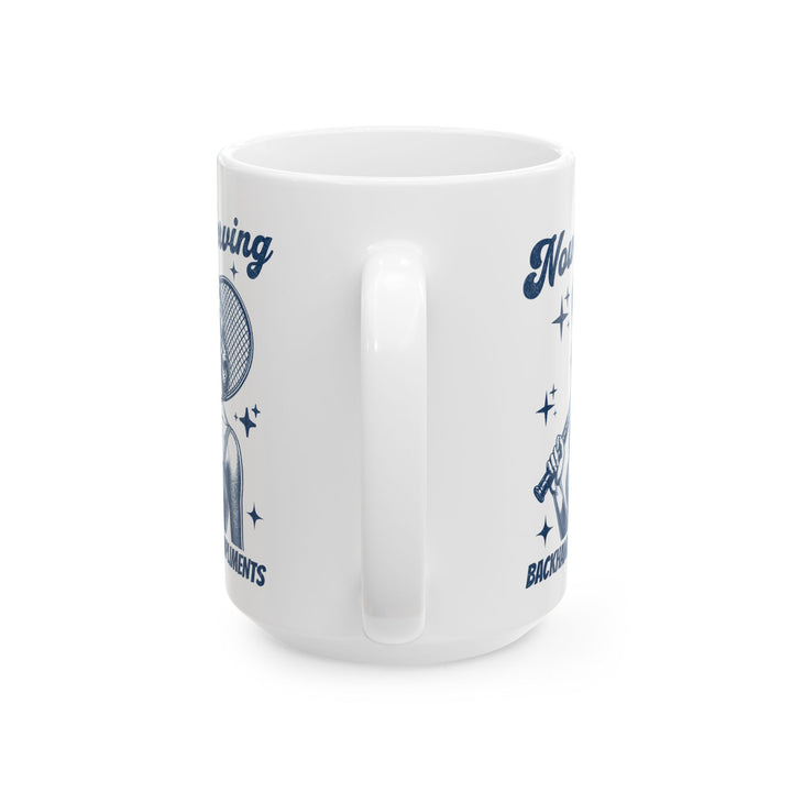 Tennis Queen Ceramic Mug: Perfect Gift for Tennis Lovers, Sports Fans, Queen of the Court, Birthday Celebrations, Unique Home Decor