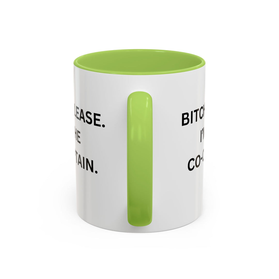 Co-Captain Mug - Funny Tennis/Pickleball CoCaptain Gift