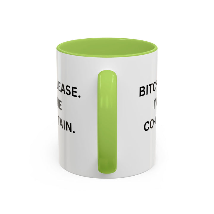 Co-Captain Mug - Funny Tennis/Pickleball CoCaptain Gift