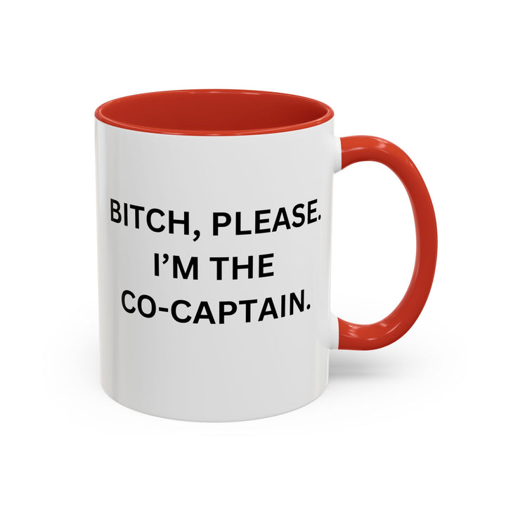 Co-Captain Mug - Funny Tennis/Pickleball CoCaptain Gift