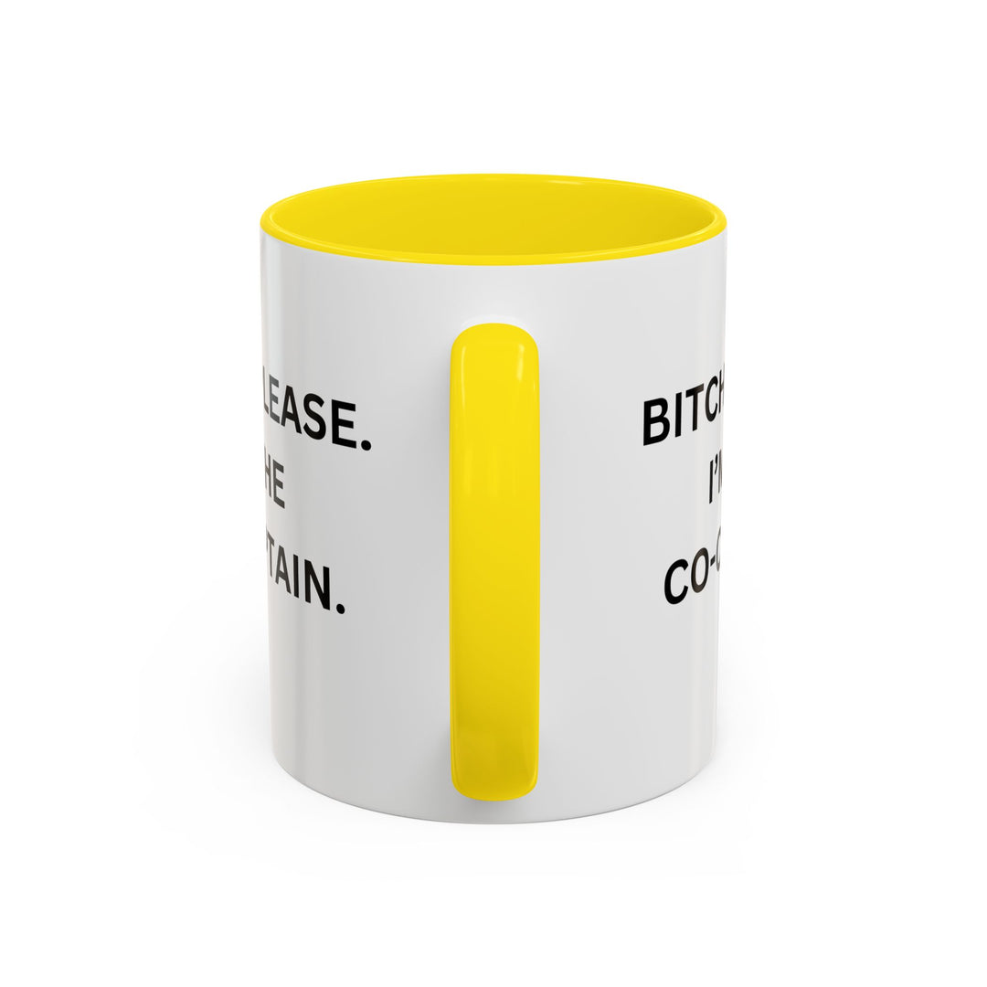 Co-Captain Mug - Funny Tennis/Pickleball CoCaptain Gift