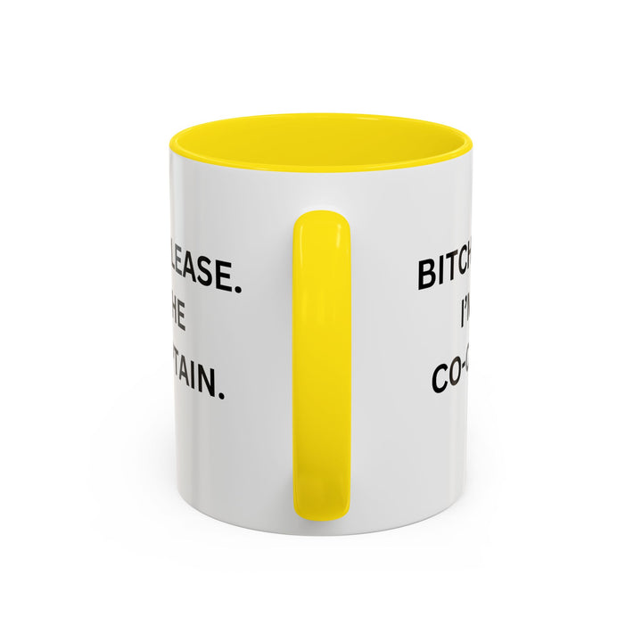 Co-Captain Mug - Funny Tennis/Pickleball CoCaptain Gift