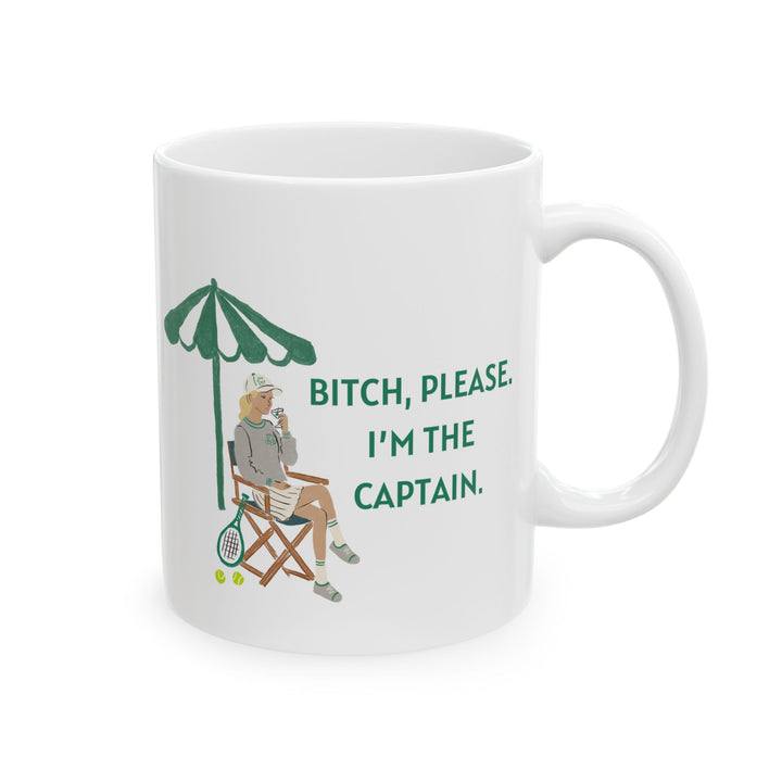 Tennis Captain Mug