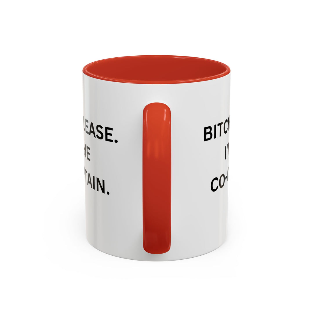 Co-Captain Mug - Funny Tennis/Pickleball CoCaptain Gift