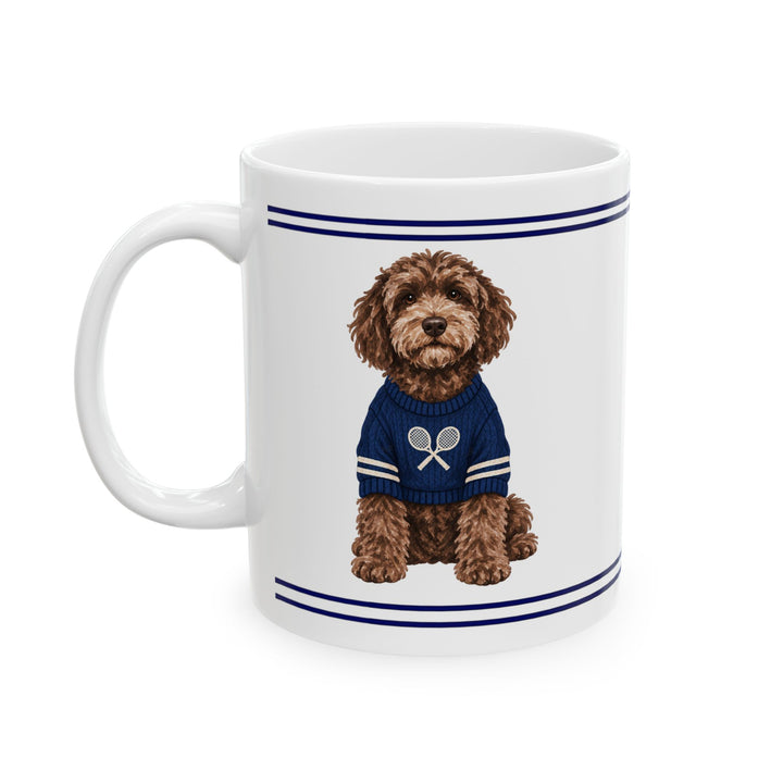 Nurse Dog Ceramic Mug - Cute Therapy Dog Coffee Cup (11oz, 15oz)