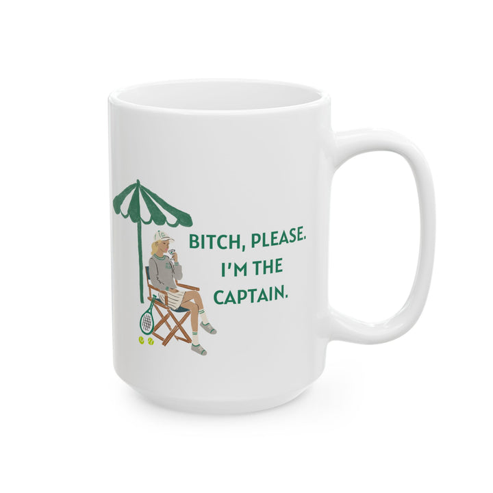 Tennis Captain Mug