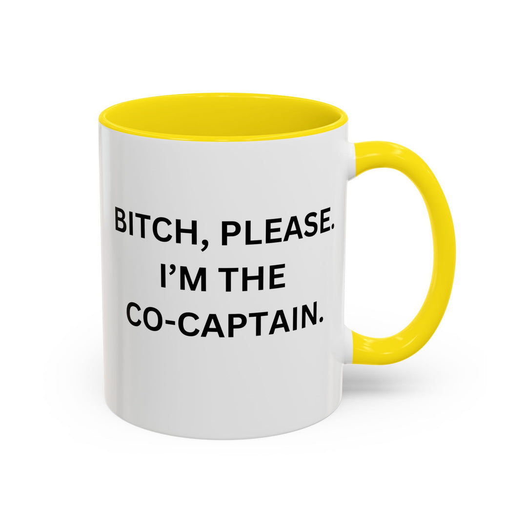 Co-Captain Mug - Funny Tennis/Pickleball CoCaptain Gift