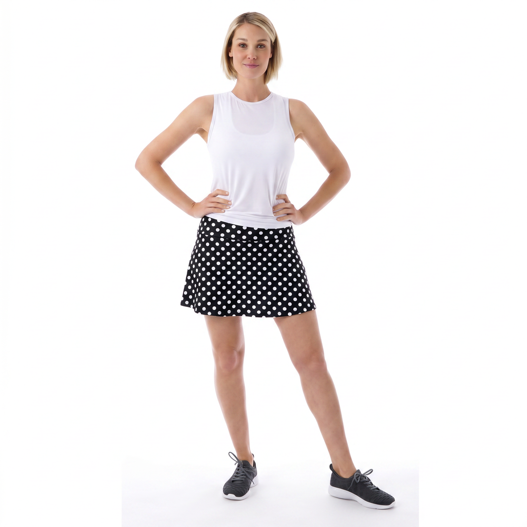 Dots Swing Skirt