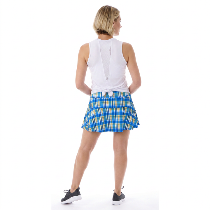 Plaid Swing Skirt