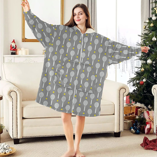 Snuggies! Silver Racquet Full Zip