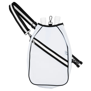 Pickleball Bag Crossbody White/Black