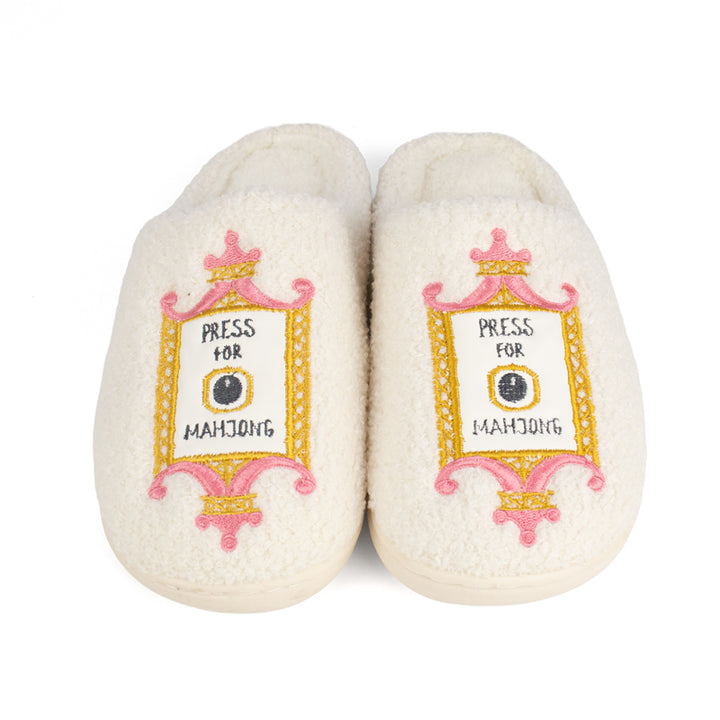 Mahjong Slippers