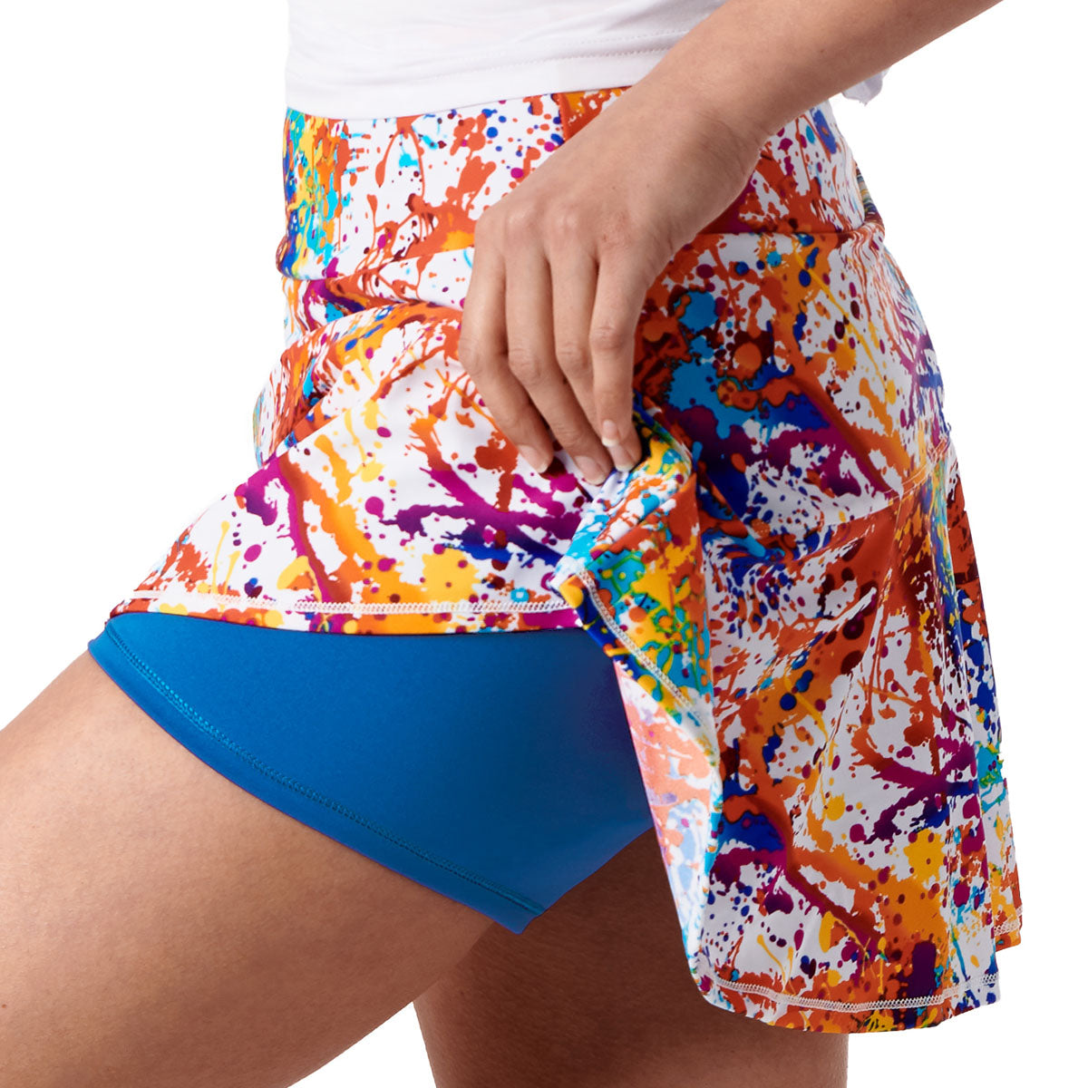 Splatter Paint Swing Skirt