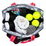 Load image into Gallery viewer, Grey Camo Tennis Bag

