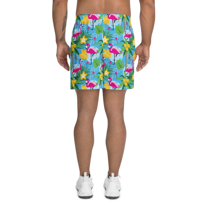 Flamingo Pickleball Shorts for Men