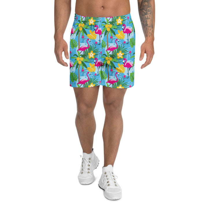Flamingo Pickleball Shorts for Men