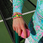 Load image into Gallery viewer, Tennis Ball Bead Silicone Bracelet

