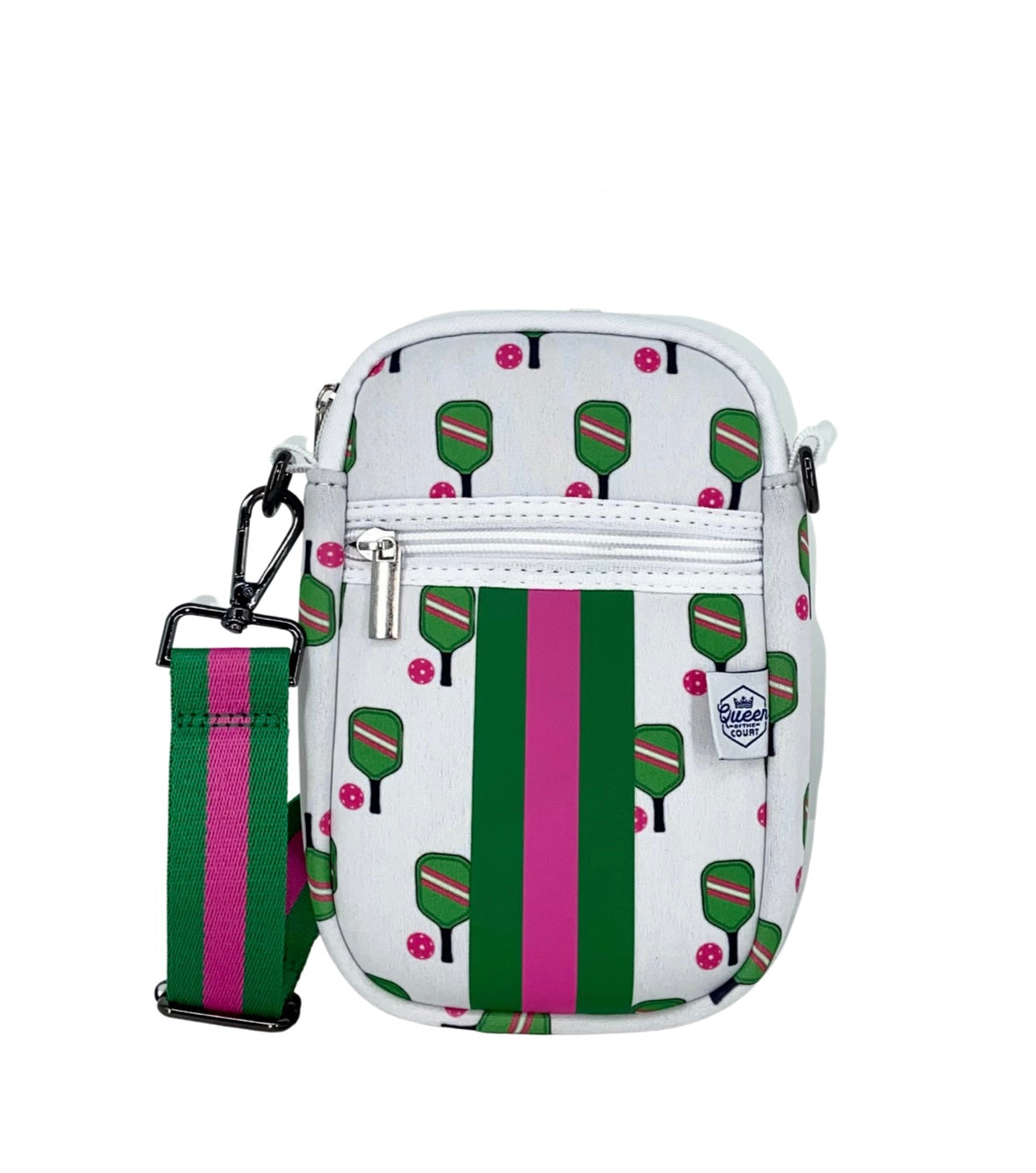 Pickleball print Crossbody Phone Bag