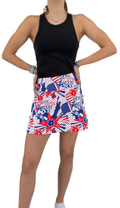 USA Pickleball Skirt 15” with Pockets