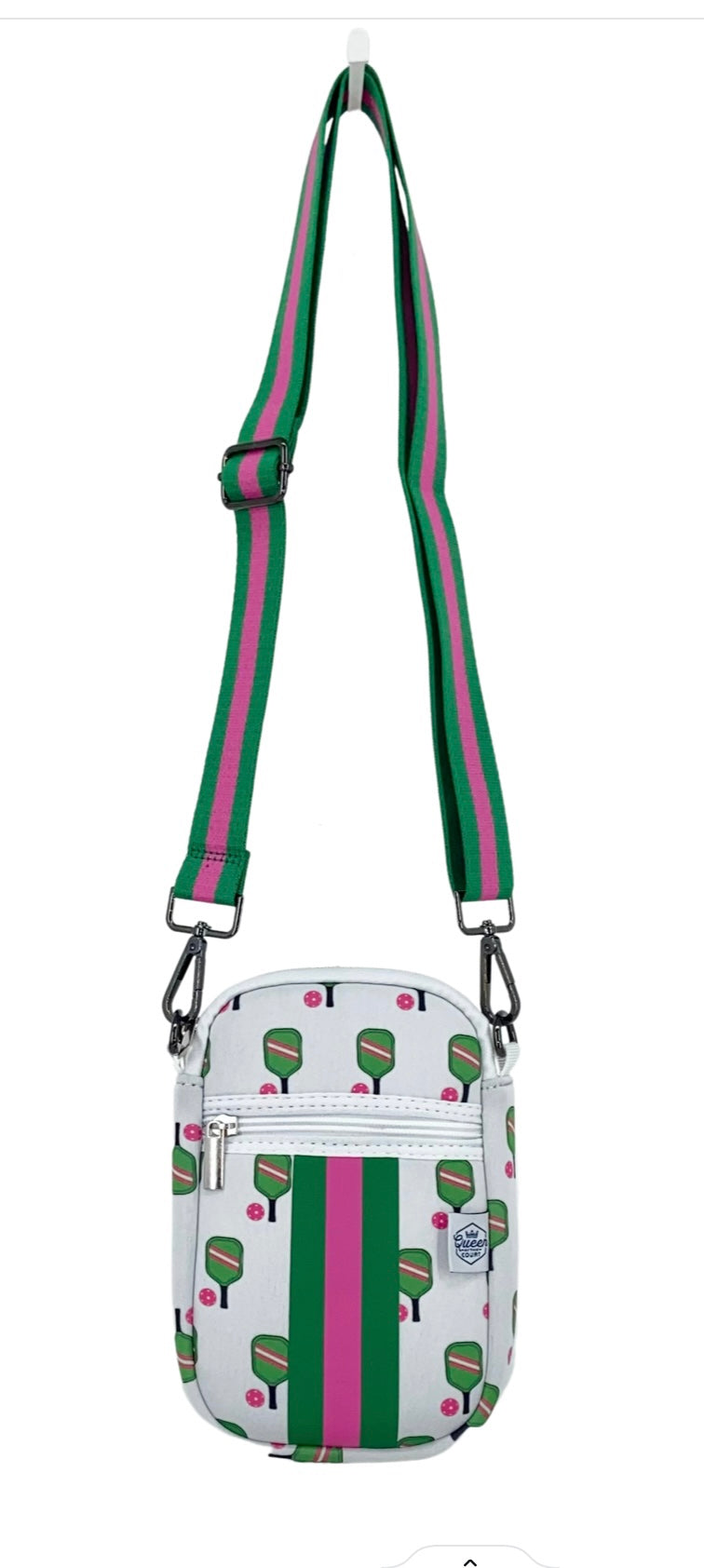 Pickleball print Crossbody Phone Bag