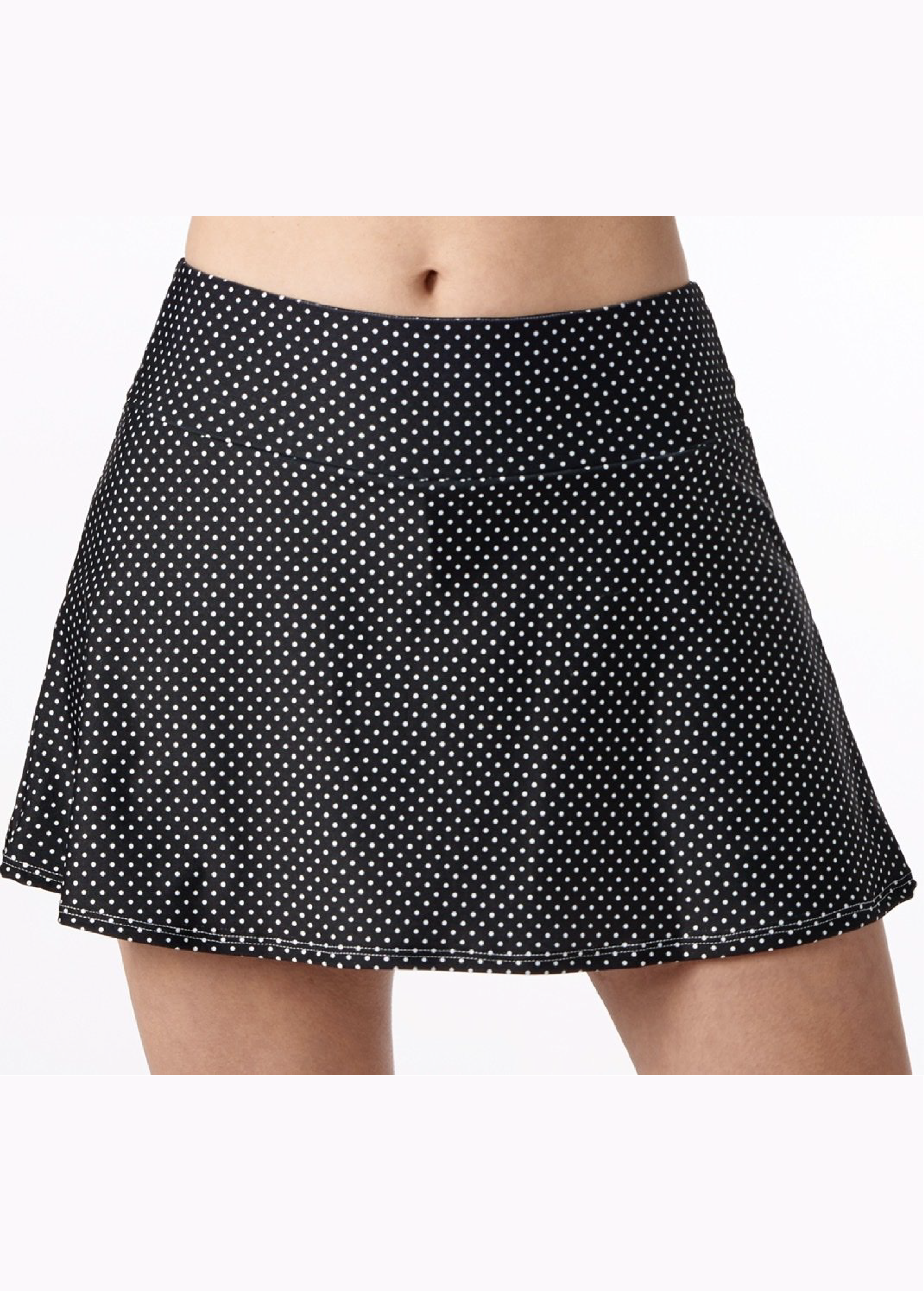 Polka Dot Tennis Skirt with Pink Shorts Queen of the Court