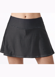 Polka Dot Tennis Skirt with Pink Shorts